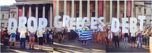 نامه برای امضا - بدهی یونان را لغو نمایید، زنجیرهای بدهی یونان را پاره کنید