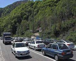 ترافیک نیمه سنگین در محور هراز و فیروزکوه