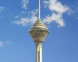 نمایی زیبا از برج میلاد + عکس