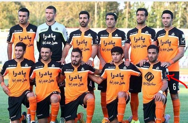 یک بازیکن متفاوت در لیگ برتر فوتبال ایران! (تصویر)
