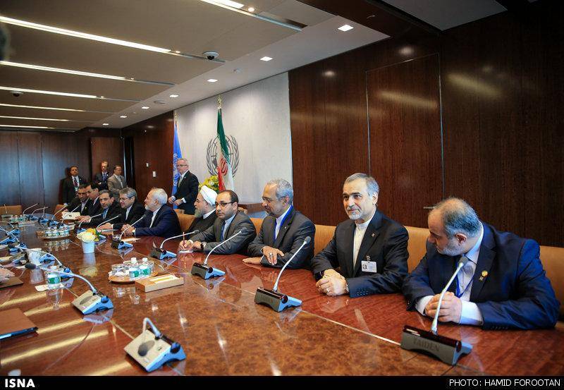 تصاویر:دیدار روحانی با دبیرکل سازمان ملل