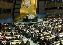 هیئت روسی به هنگام سخنرانی پروشنکو، نشست سازمان ملل را ترک کرد