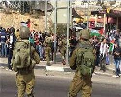 زخمي شدن چند فلسطيني در درگيري با نظاميان صهيونيست در قلنديا