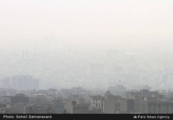 تصاویر: آلودگی‌ هوا در تهران - هفدهم آبان