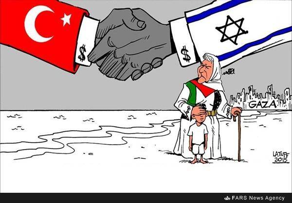 کاریکاتور: عادی سازی روابط ترکیه و اسرائیل