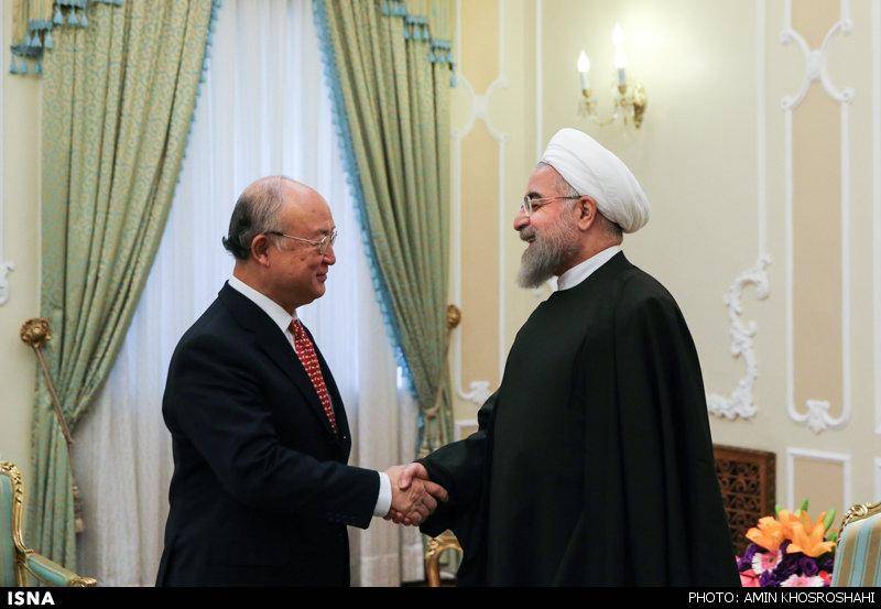 آمانو با رئیس‌جمهور در تهران دیدار می‌کند