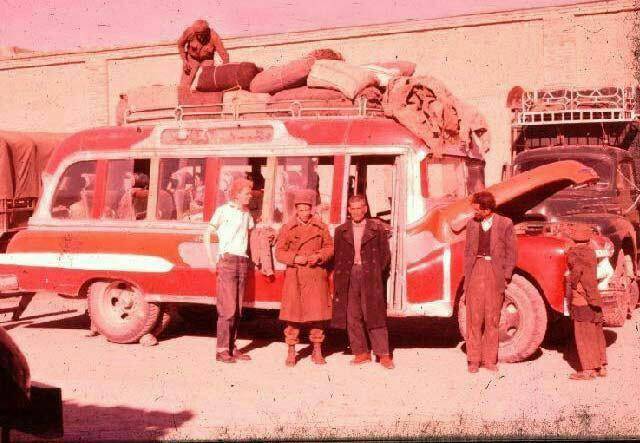 عکس: اتوبوس تهران- مشهد دهه 1340