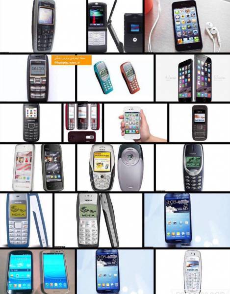 عکس: پرفروش‌ترین گوشی‌های موبایل تاریخ