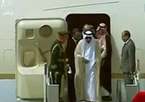 جنجال دستمال پادشاه سعودی در مصر + فیلم