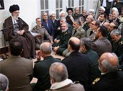 امام خامنه‌ای: توان عملیاتی و انگیزه‌های معنوی نیروهای مسلح باید روز به روز تقویت شود