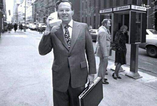 عکس: اولین تلفن همراه در سال ۱۹۷۳
