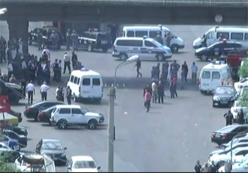 حمله گروهی مسلح به ساختمان پلیس در ایروان