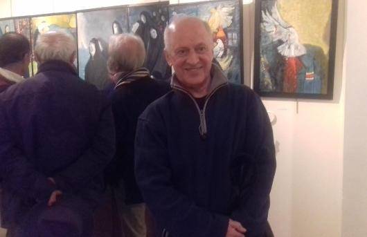 برگزاری نمایشگاه نقاشی های «ناصر قاضی زاده» در انستیتوی کورد پاریس