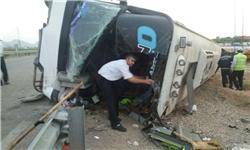 ۳۸ کشته و مصدوم در واژگونی اتوبوس در محور شاهرود-سبزوار/ حال ۳ نفر از مصدومین وخیم است