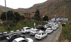 ترافیک نیمه‌سنگین در آزادراه‌های تهران ـ کرج و کرج ـ قزوین