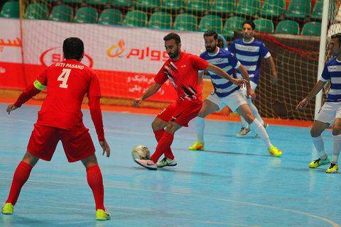 پیروزی تیم فوتسال گیتی پسند اصفهان مقابل شهروند ساری
