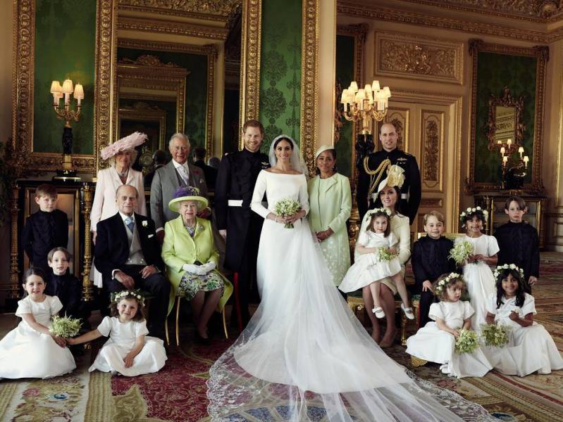 عروس جدید در خانواده سلطنتی بریتانیا (عکس)