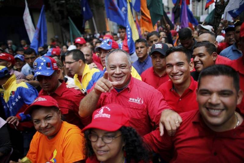 حامیان دولت ونزوئلا علیه مداخله های آمریکا تظاهرات کردند