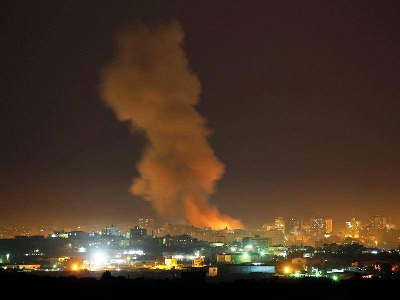 هواپیماهای صهیونیستی جنوب غزه را هدف قرار دادند