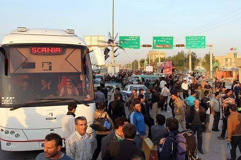 زائران زنجانی اربعین حسینی با 160 دستگاه اتوبوس بازمی گردند