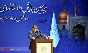دبیر شورای عالی امنیت ملی در جمع دادستان‌ها سخنرانی کرد