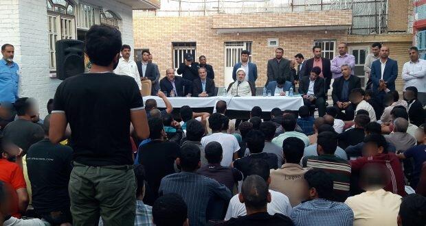 رییس‌کل دادگستری خوزستان با بازداشت‌شدگان اغتشاشات اخیر دیدار کرد
