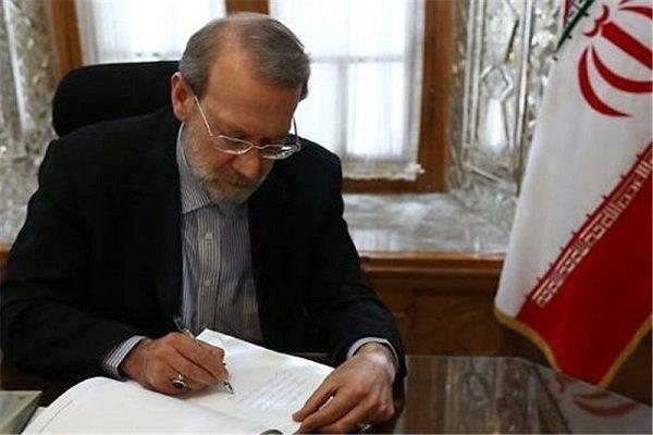 لاریجانی به رؤسای مجلس، جمهور و نخست وزیر عراق تسلیت گفت