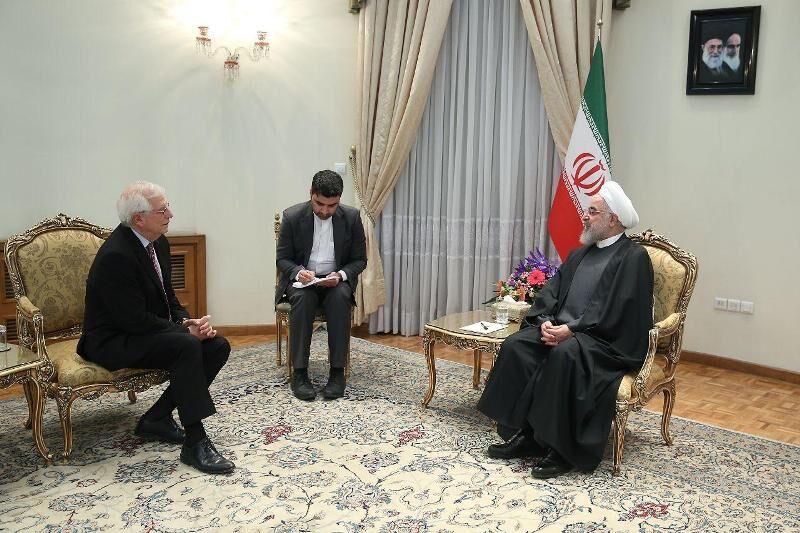 روحانی: ایران آماده تعامل با اروپا برای حل و فصل مسایل است