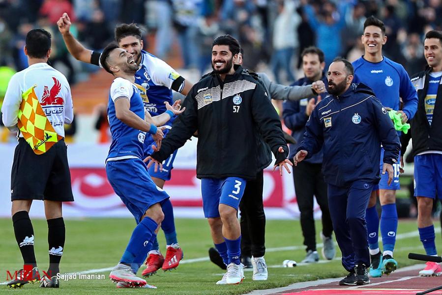 تساوی پرسپولیس و استقلال از دریچه دوربین