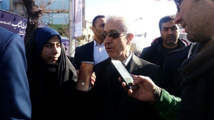 حضور وزیر علوم، تحقیقات و فناوری در راهپیمایی ۲۲ بهمن