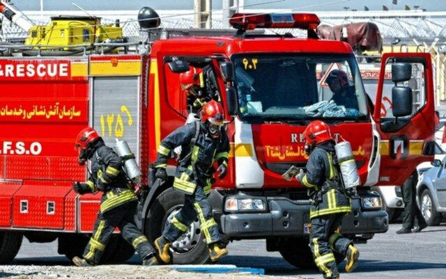 امدادرسانی آتش نشانی ارومیه به ۱۷۶۲ حادثه در سال جاری