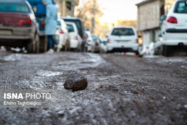 چاله‌های خیابان، زخمی بر چهره شهر زنجان