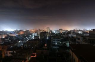 حمله هوایی اسرائیل به نیروهای حماس در نوار غزه