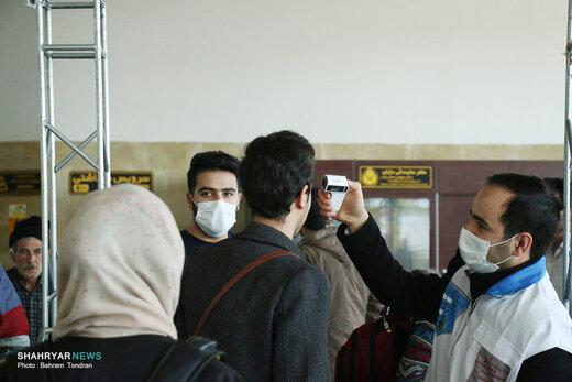 غربالگری مسافران در پایانه مرکزی تبریز بصورت شبانه روزی انجام می شود