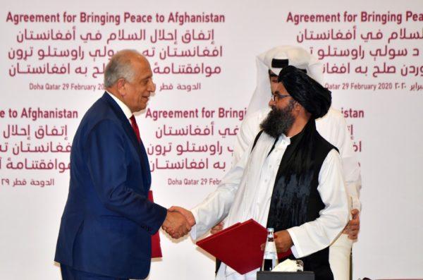 کابل در جریان ضمائم «محرمانه» توافق صلح واشنگتن و طالبان قرار ندارد