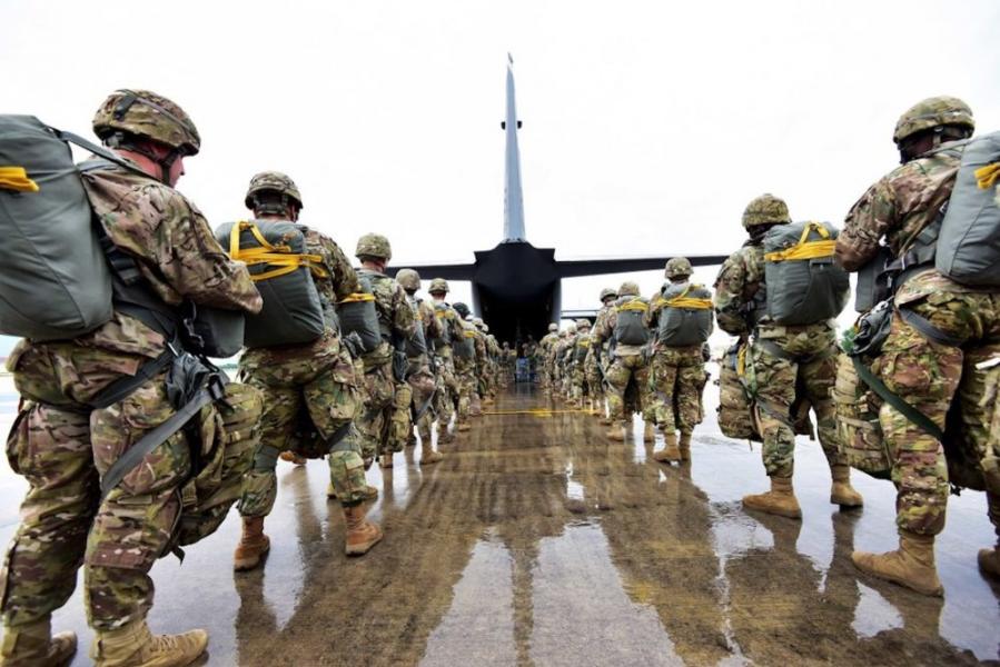 خروج نظامیان آمریکایی از افغانستان آغاز شد