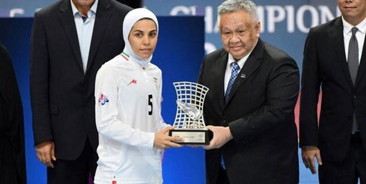 خانم گل فوتسال ایران در لیست ۱۰ بازیکن برتر فوتسال جهان