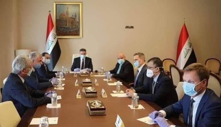 «الزرفی» با سفیران پنج عضو دائم شورای امنیت در عراق دیدار کرد