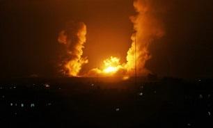 حمله جنگنده های رژیم صهیونیستی به غزه؛ یک پایگاه مقاومت بمباران شد