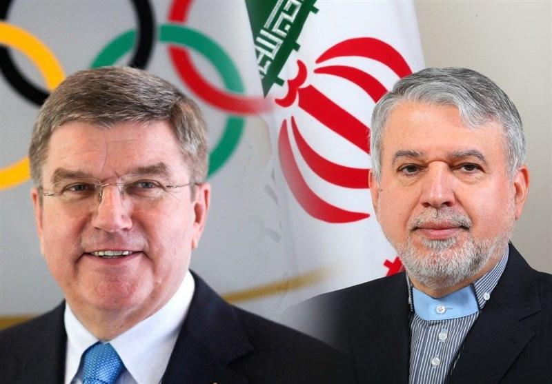 پیام باخ به  رئیس کمیته ملی المپیک ایران