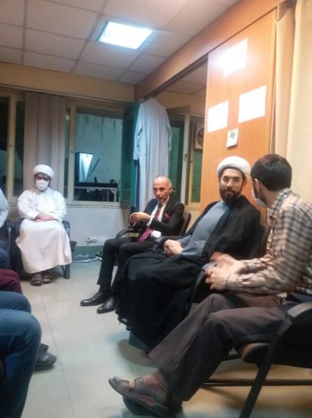 بازدید حجت الاسلام رستمی از بیمارستان بهارلو + تصاویر