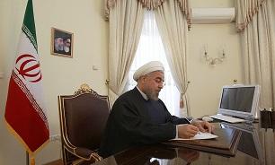 روحانی درگذشت پدر شهیدان کرمی را تسلیت گفت