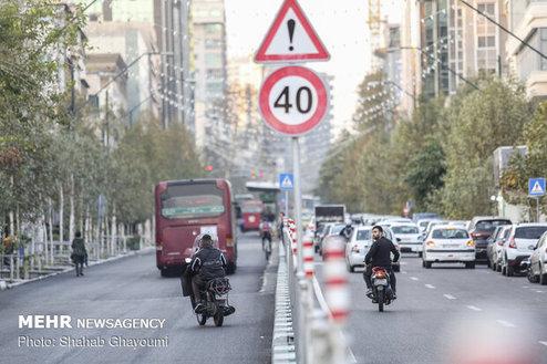 تذکر پلیس راهور تهران بزرگ به موتورسواران