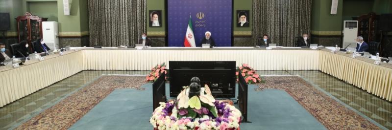 روحانی: صندوق بین‌المللی پول نباید میان کشورها تبعیض قائل شود/آن روز که فهمیدیم کرونا در قم شیوع یافته، همان روز از قم هم خارج شده بود