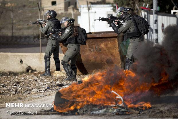 یورش نظامیان صهیونیست به فلسطینیان دهها زخمی برجای گذاشت