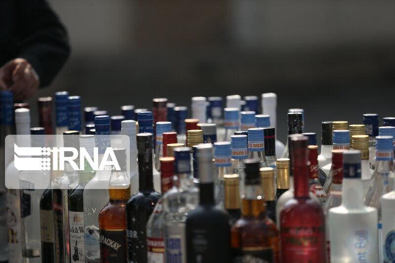 کشف و معدوم‌سازی مشروبات الکلی در حوزه قضایی هشترود