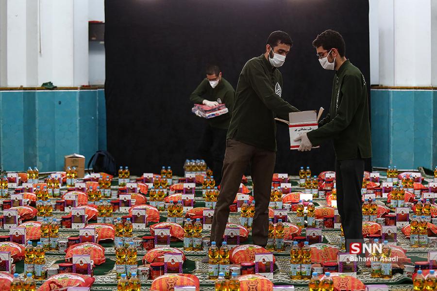 ۱۰۰۰ بسته ارزاق به همت بسیج دانشگاه تهران مرکز میان نیازمندان توزیع می‌شود