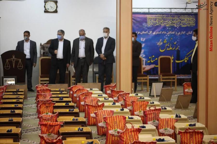 مشارکت کارکنان دستگاه قضایی استان یزد در طرح کمک مومنانه