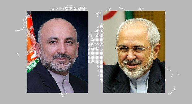 ظریف با سرپرست وزارت خارجه افغانستان گفتگو کرد