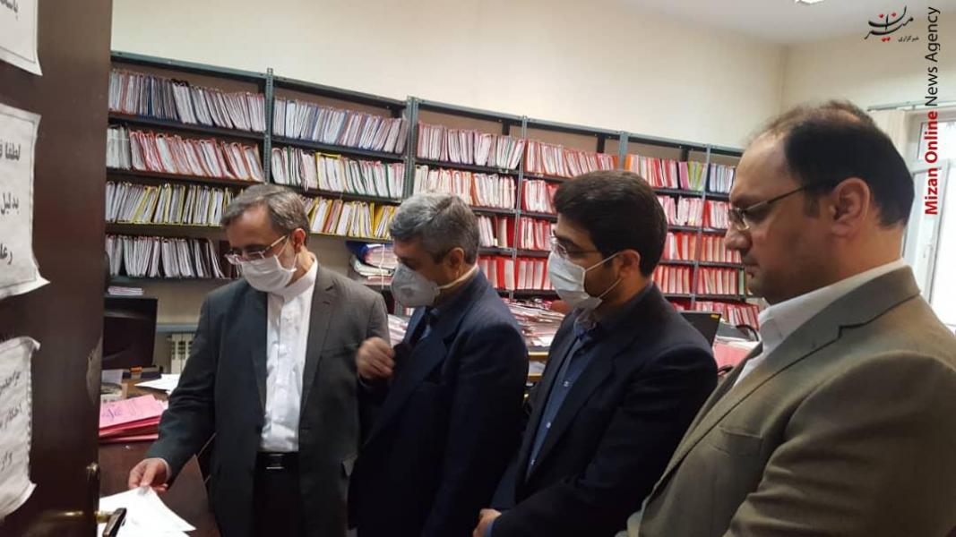 بازدید دادستان عمومی و انقلاب مرکز استان البرز از دادسرای نظرآباد